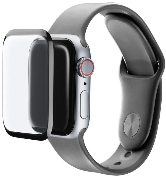 Protector de sticlă Cellularline - Impact Glass, Apple Watch, 45 mm