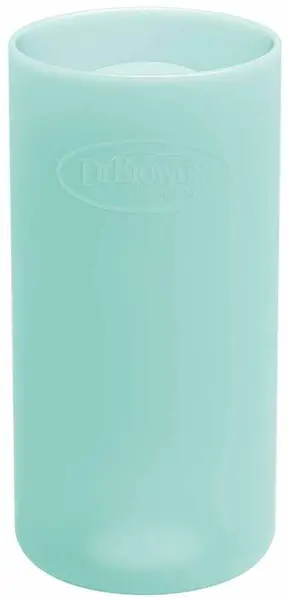 Protector pentru biberon de sticlă Dr.Brown's - Options+ Narrow, 250 ml, Mentă