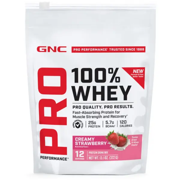 Proteina din Zer cu Aroma de Capsuni Testata Antidoping Pro Performance 372g