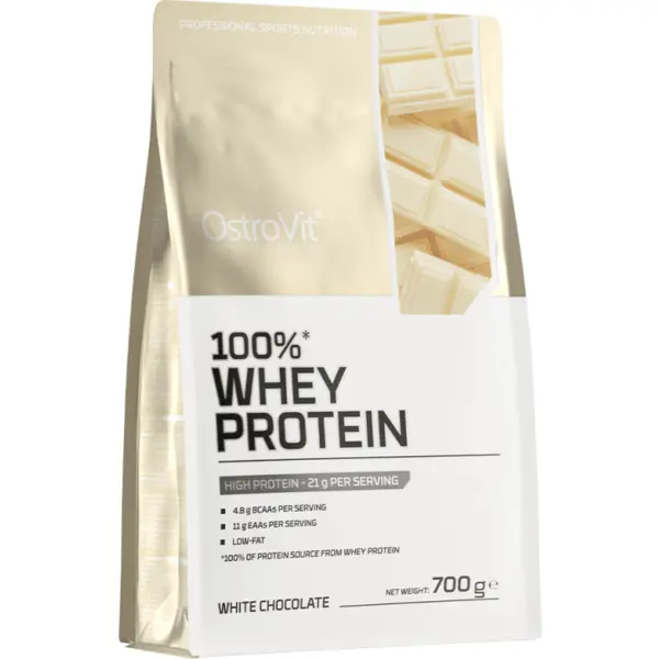Proteina din Zer cu Aroma de Ciocolata Alba 700g
