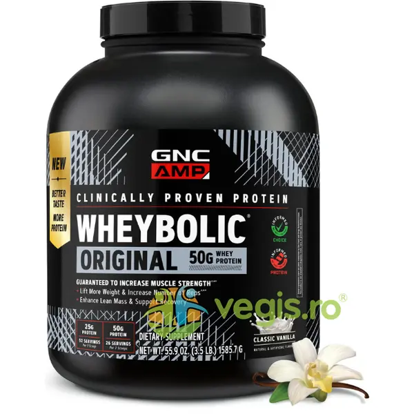Proteina din Zer Studiata Clinic cu Aroma de Vanilie 1585.7g