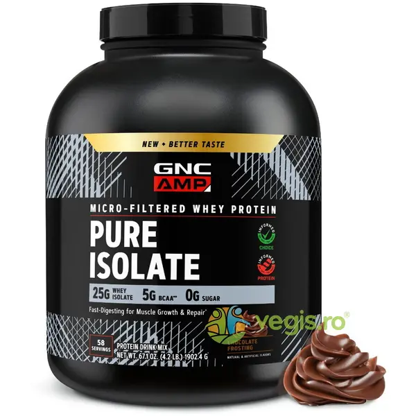 Proteina Izolata din Zer cu Aroma de Ciocolata 1902.4g