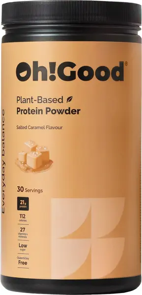 Proteină vegetală, caramel sărat, 900 g, Oh!Good