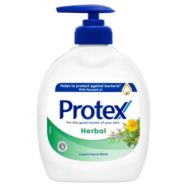Protex Antibacterial Sapun lichid, 300 ml, Herbal