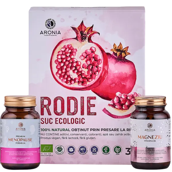 Protocol Echilibru la Menopauză — 3 suplimente naturale pentru confort și echilibru hormonal