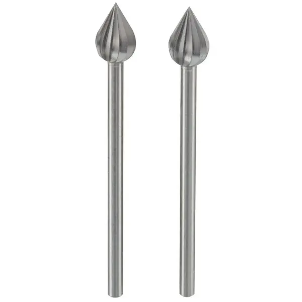 Proxxon Micromot Set 2 freze din aliaj de otel-wolfram-vanadiu, Proxxon 28724, Argintiu