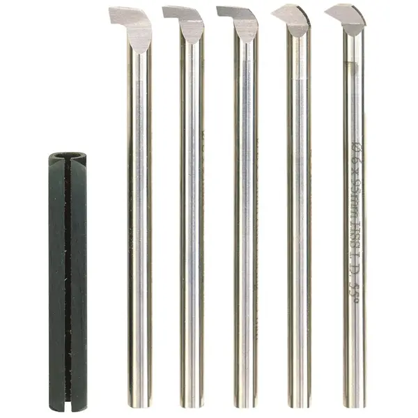 Proxxon Set cutite pentru filet din HSS, Proxxon 24520