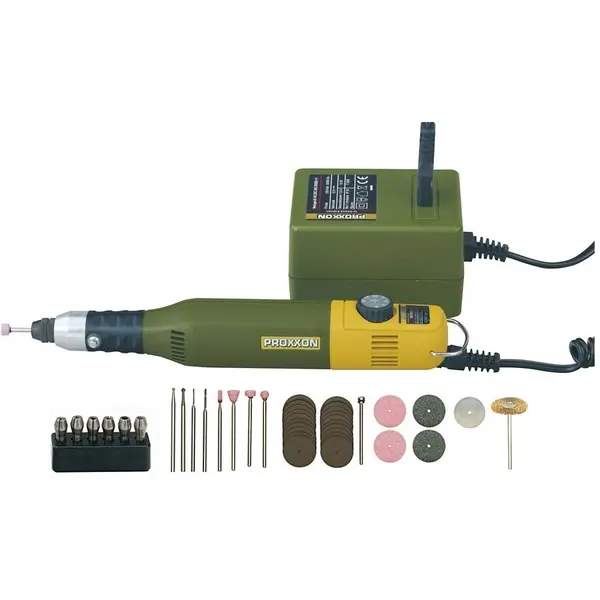 Proxxon Set pentru gravat, gaurit, frezat, Proxxon 28515