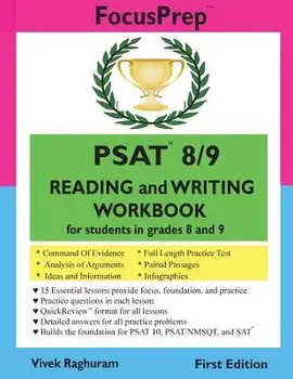 PSAT 8/9 Reading and Writing Workbook: For Students in Grades 8 and 9, Paperback/Raghuram, Vivek