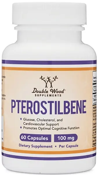 Pterostilbene, 100 mg, 60 capsule, Double Wood