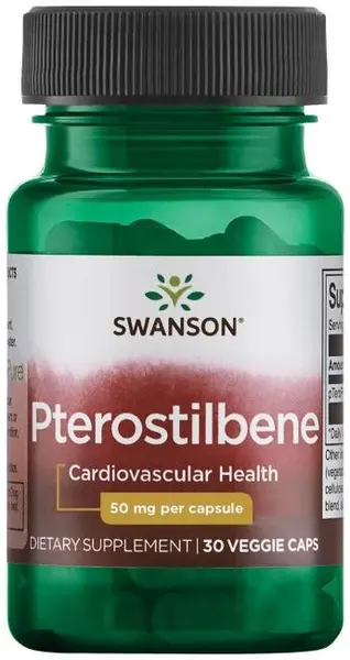 Pterostilbene, 50 mg, 30 capsule, Swanson