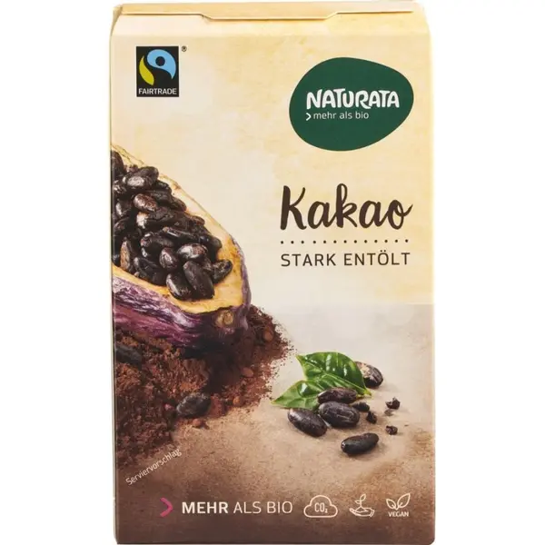 Pudra de cacao degresata fara lactoza, eco - 125 g