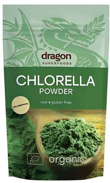 Pudră de chlorella, 200 g, Dragon Superfoods