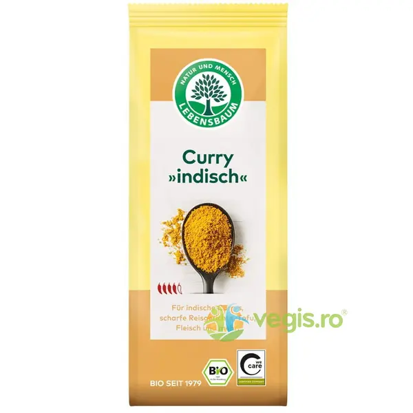 Pudra de Curry Indian Ecologic/Bio 50g