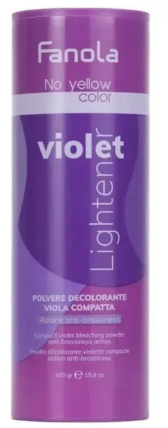 Pudră de iluminare Fanola No Yellow Violet Lightener, 450 g