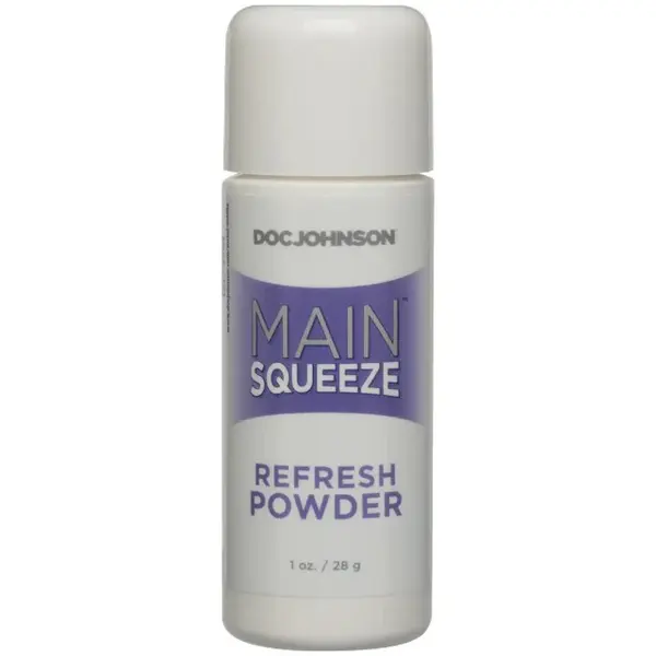 Pudră DOC JOHNSON Main Squeeze Refresh Powder, pentru întreținerea jucăriilor sexuale, 28 g