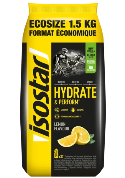 Pudra izotonica Lemon Ecosize, 1.5kg, Isostar