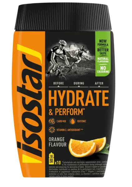 Pudra izotonica Orange H&P, 400g, Isostar