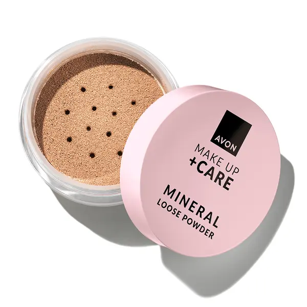 Pudra minerala Make-Up + Care Light Medium 6g, Avon