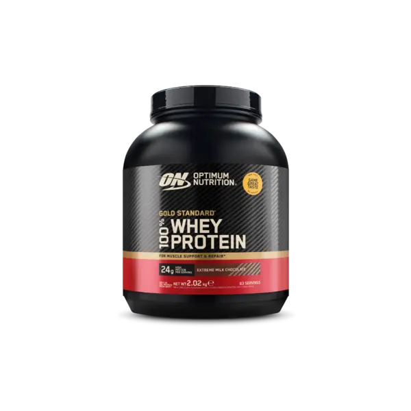 Pudra proteica proteine din zer 100% whey gold standard Ciocolata cu lapte, 2.02kg, Optimum Nutrition