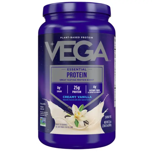 Pudra Proteica Vegetala cu Aroma Naturala de Vanilie 920g
