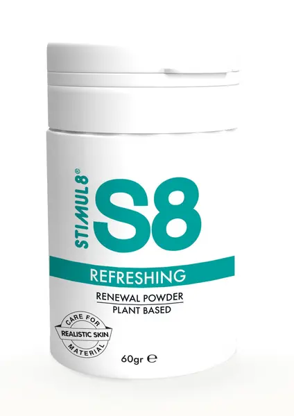 Pudra S8 - Refreshing, pentru intretinerea jucariilor sexuale, 60 gr