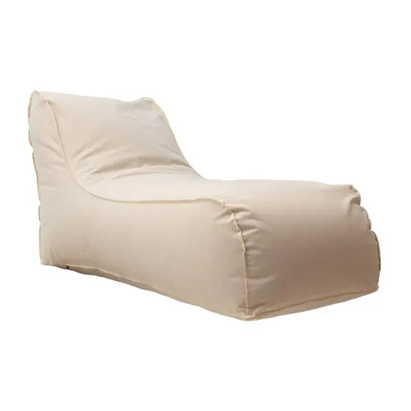 Puf de dormit Lara 100% impermeabil, bej, 150x60 cm