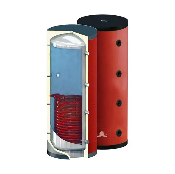 Puffer 800 l cu 1 serpentina izolatie husa clasa energetica B