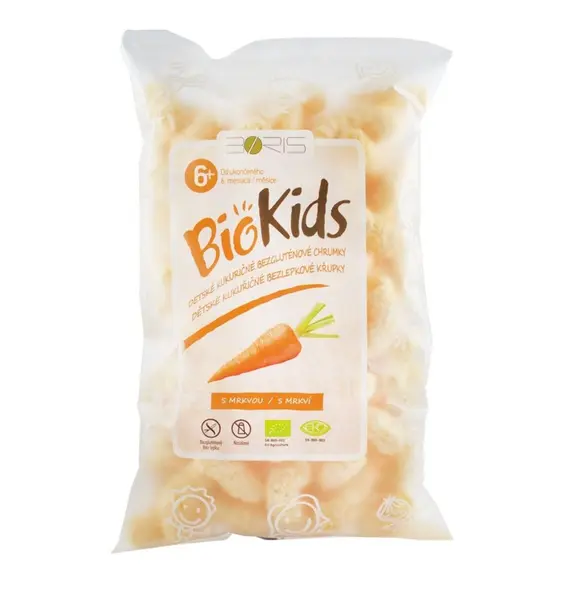Pufuleti BIO cu morcovi, 55 g