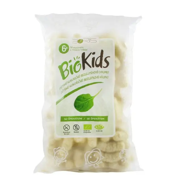 Pufuleti BIO cu spanac, 55 g