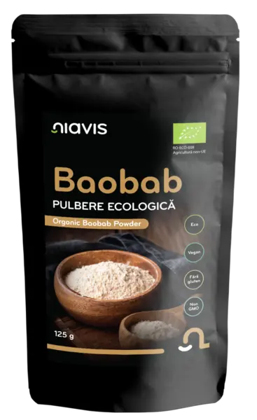 Pulbere ecologica Baobab, 125g, Niavis