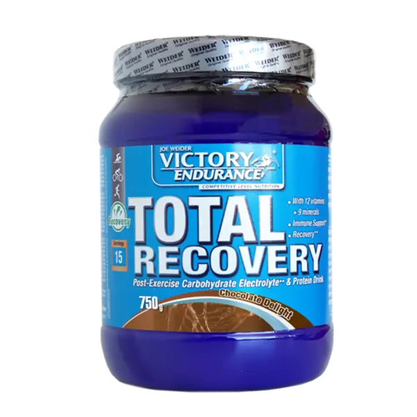 Pulbere post-workout cu aroma de Chocolate Total Recovery, 750g, Weider