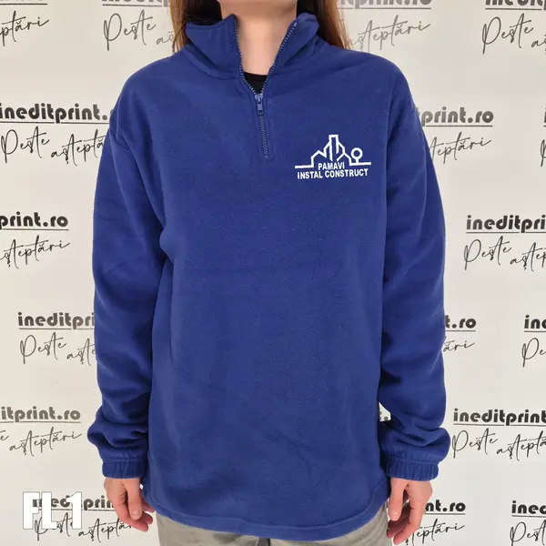 Pulover fleece FL1 Albastru, XL