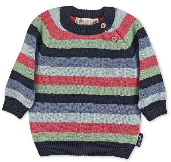 Pulover pentru copii Sterntaler - Cu dungi, mărimea 74, 6-9 luni