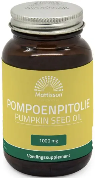 Pumpkin Seed Oil, 60 capsule, Mattisson Healthstyle