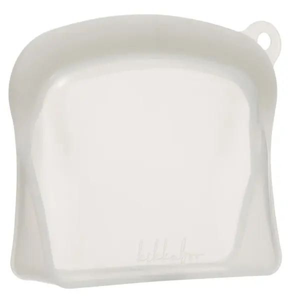 Pungă de mâncare KikkaBoo Platinum Silicone - Sand