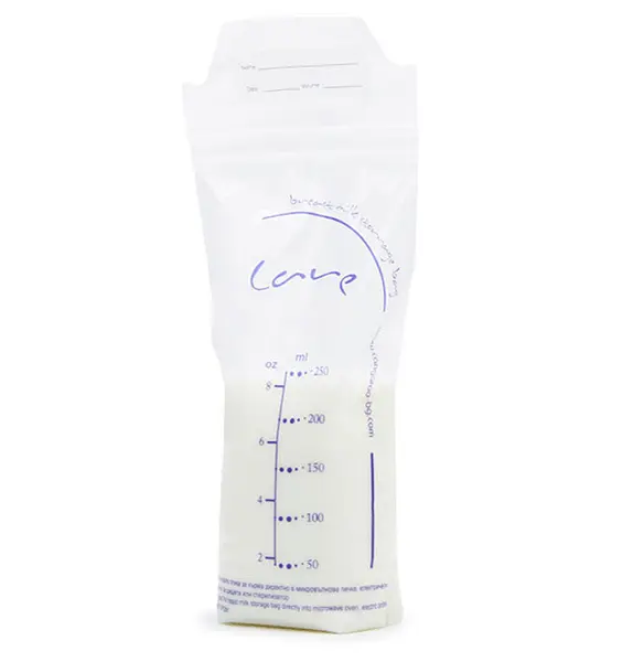 Pungi de unica folosinta pentru lapte matern Cangaroo Care 40 bucati/250ml