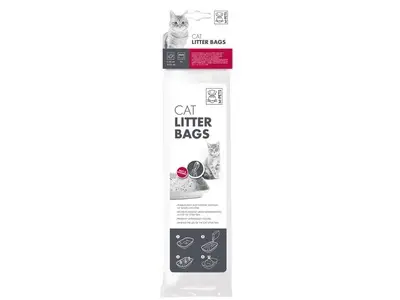 Pungi igienice pentru pisici M-PETS, 45x55 cm - 5 buc