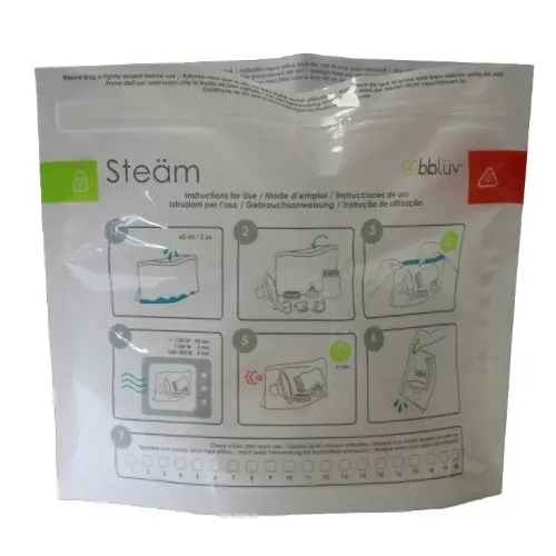 Pungi pentru sterilizare rapida la microunde Bbluv steam