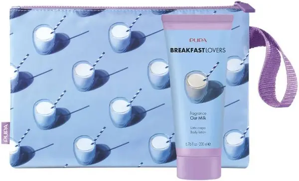 Pupa Breakfast Lovers Lapte de duș Oat Milk, 200 ml + Penar