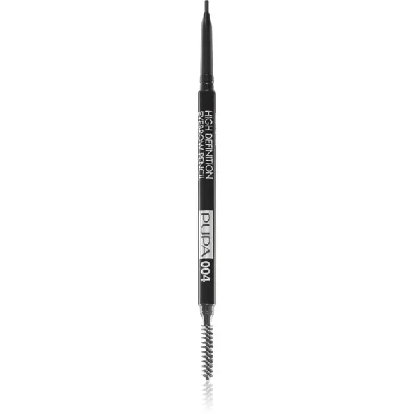 PUPA Milano High Definition creion pentru sprancene rezistent la apa culoare 004 Extra Dark 0.09 g