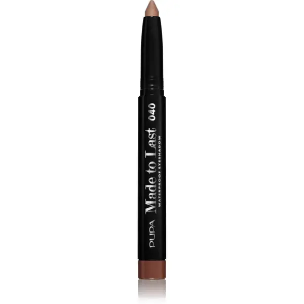 PUPA Milano Made to Last creion de ochi lunga durata impermeabil culoare 040 Medium Taupe 1.4 g