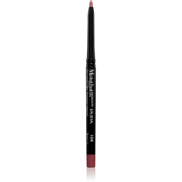 PUPA Milano Made to Last Definition Lips creion contur pentru buze, waterproof culoare 104 - Rosewood 0.35 g