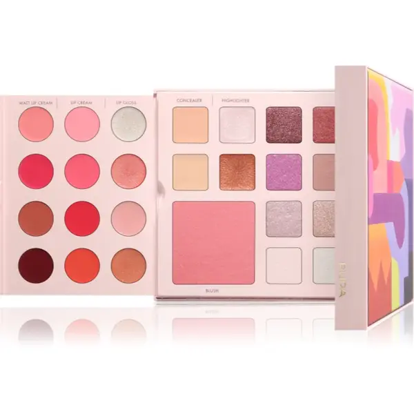 PUPA Milano Pupart M paleta pentru fata multifunctionala pentru ochi și buze IVORY 18.8 g