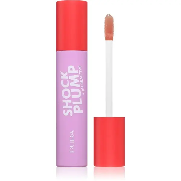 PUPA Milano Shock Plump Lip Gloss luciu de buze pentru un volum suplimentar culoare 003 Scandal Nude 5 ml