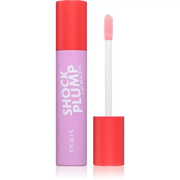 PUPA Milano Shock Plump Lip Gloss luciu de buze pentru un volum suplimentar culoare 001 Pure Kiss - PH REACTIVE 5 ml