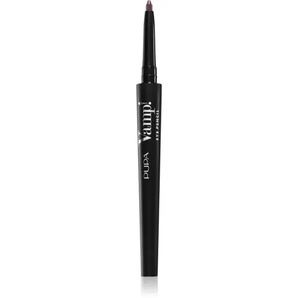PUPA Milano Vamp! Eye Pencil creion dermatograf waterproof 2 in 1 culoare 105 Fatale Burgundy 0.35 g