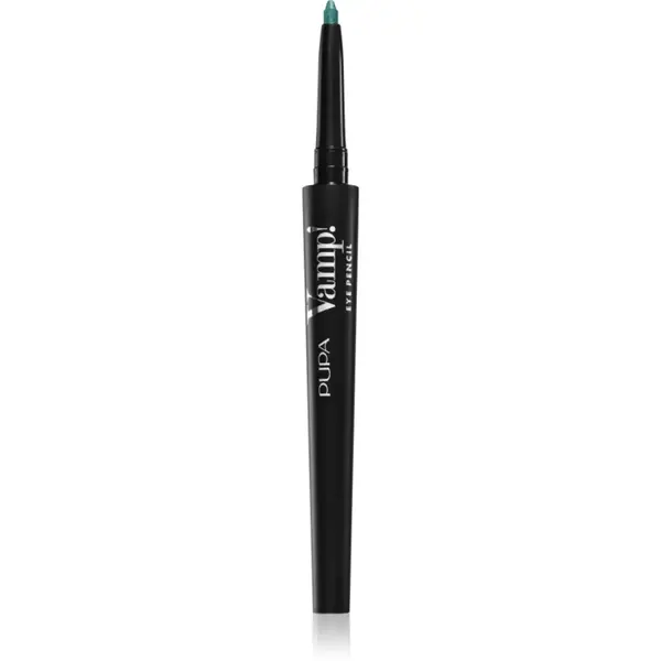 PUPA Milano Vamp! Eye Pencil creion dermatograf waterproof 2 in 1 culoare 304 Magnetic Emerald 0.35 g