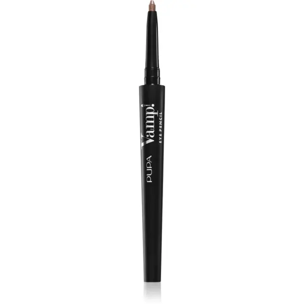PUPA Milano Vamp! Eye Pencil creion dermatograf waterproof 2 in 1 culoare 204 Sunny Taupe 0.35 g