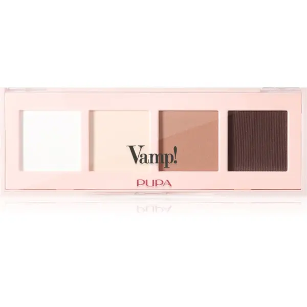PUPA Milano Vamp! Eyeshadow Palette paletă cu farduri de ochi 001 Natural Matt 5.2 g